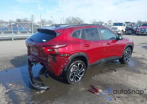 2025 Chevrolet Trax Fwd 2Rs z USA, uszkodzony, nr VIN KL77LJEP2SC093894